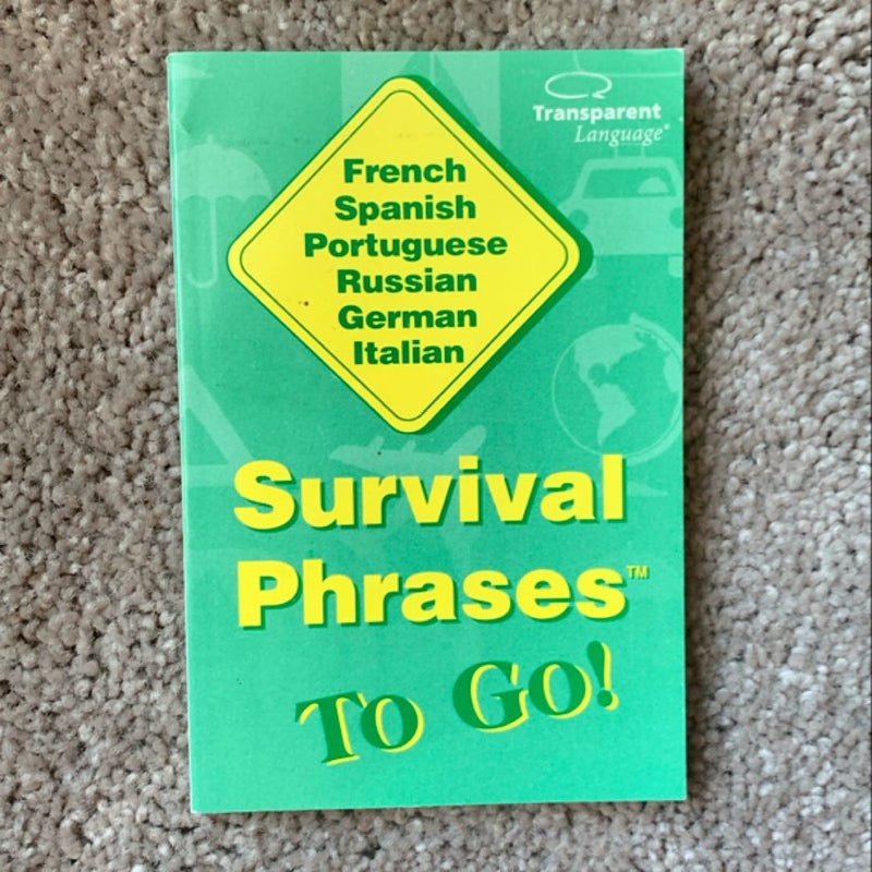 Survival Phrases To Go!