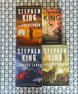 The Dark Tower I, II, III BUNDLE  |  The Gunslinger | The Drawing of the Three | The Waste Lands | The Wind Through the Keyhole 