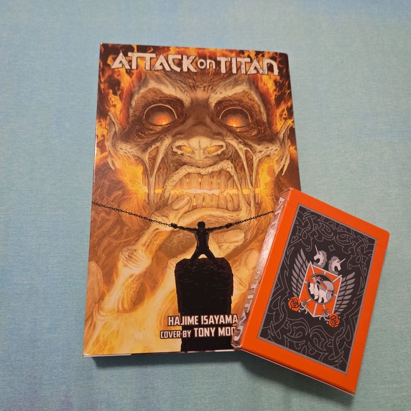 Attack on Titan 16 Manga Special Edition with Playing Cards