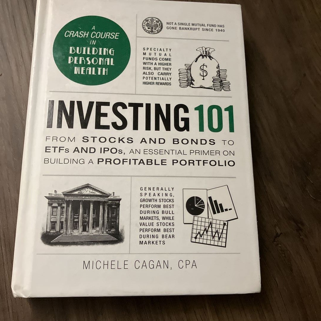 Investing 101 by Michele Cagan Hardcover Pangobooks