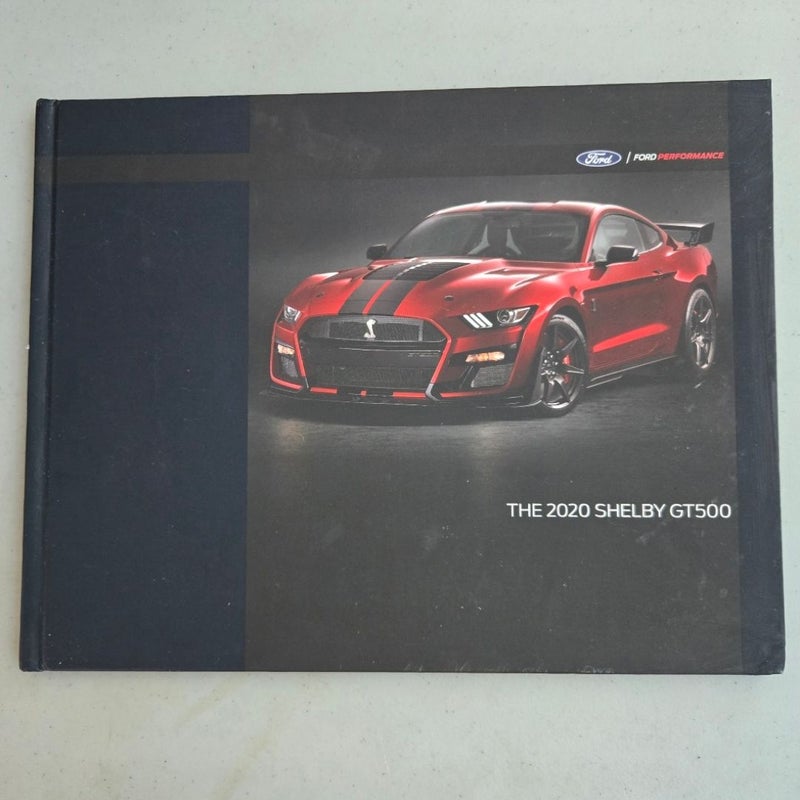 2020 Ford Mustang Shelby GT500 Original Car Sales Brochure Catalog Hardback Book