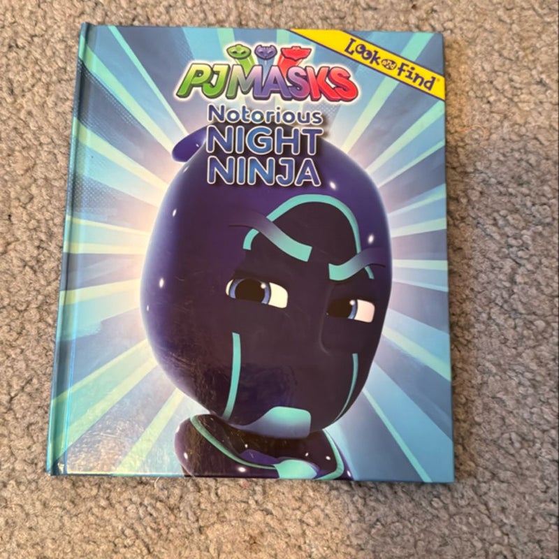 PJ Masks Notorious Night Ninja Me Reader