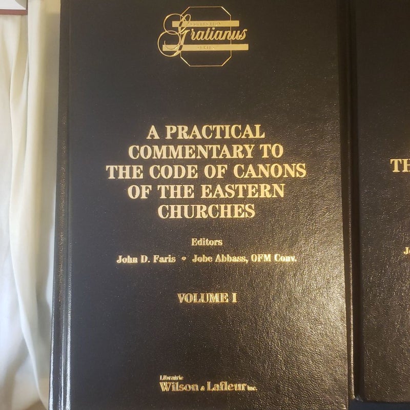 2 Volume Set: Practical Commentary to the Code of Canons of the Eastern Churches (Canon Law)