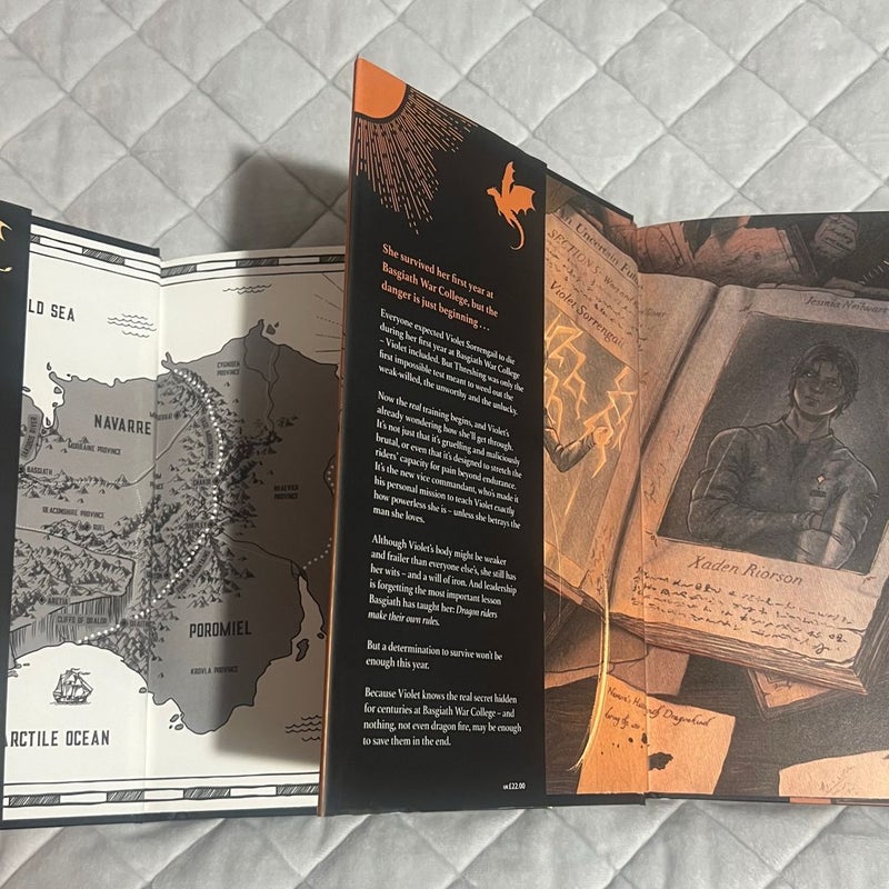 Fourth Wing and Iron Flame Waterstones Edition