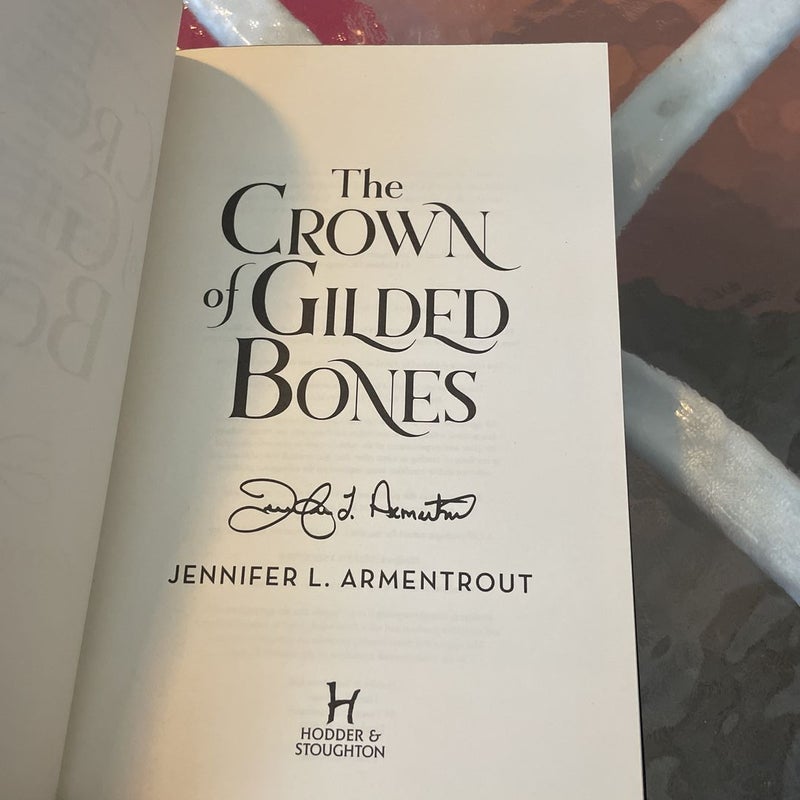 The Crown  of Gilded Bones *fairyLoot exclusive edition signed*