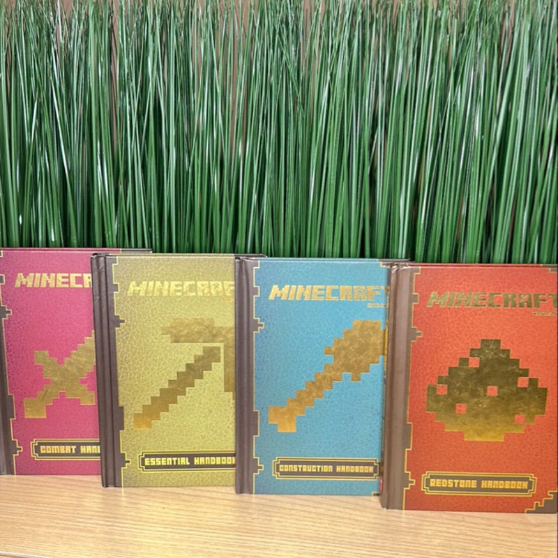 Minecraft Book Bundle of 4 Books