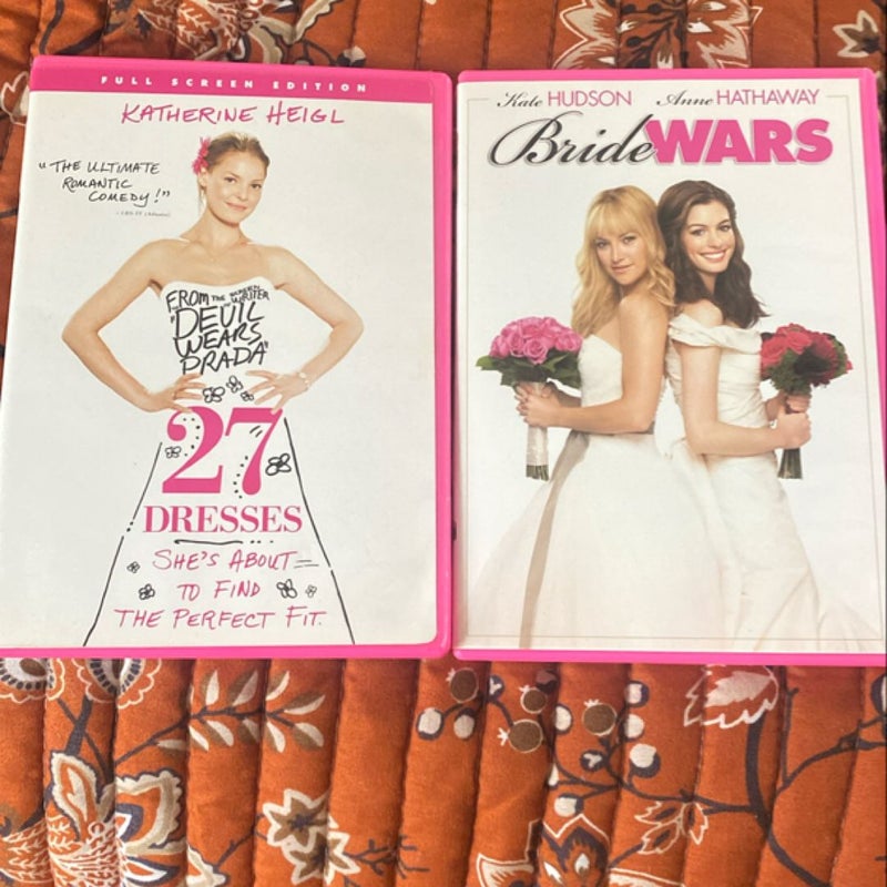 27 dresses/bride wars 