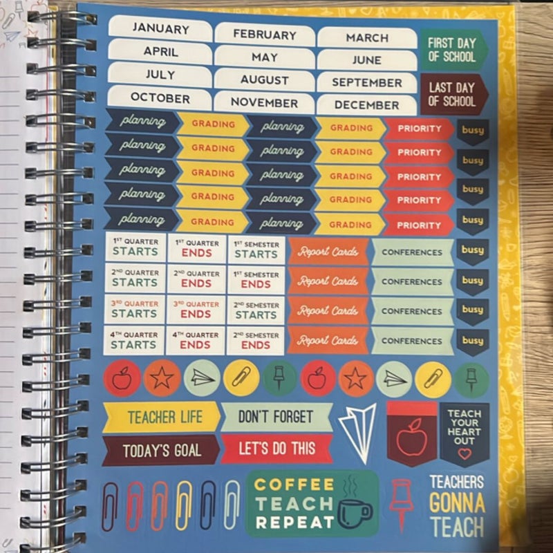 3 Birds Design:  Teacher Planner