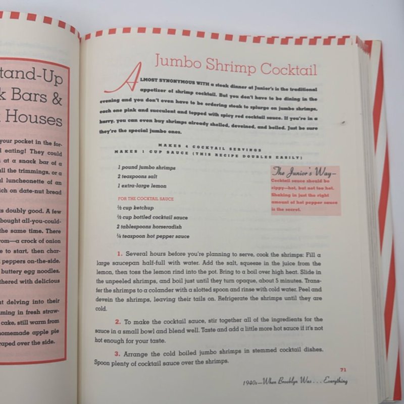 Welcome to Junior's!