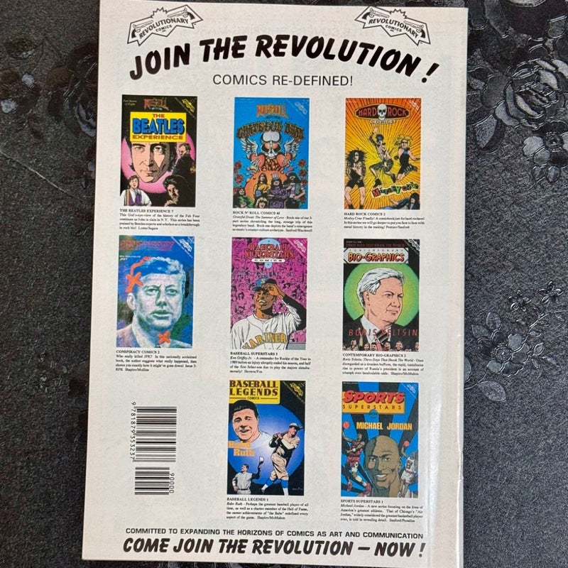 Contemporary Comics # 2 March 1991 JFK Revolutionary Comics