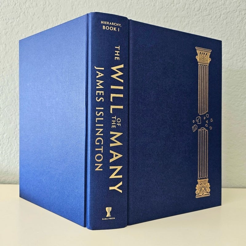 The Will of the Many SIGNED by James Islington Deluxe Edition First Print