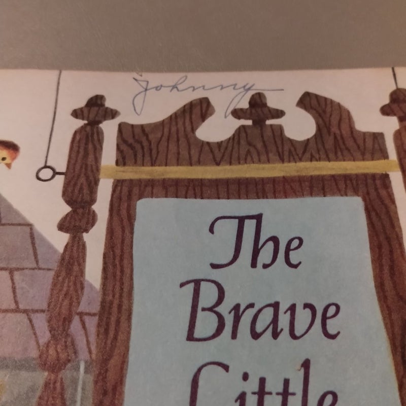 🧵1953 "A" First Edition "The Brave Little Tailor" A Little Golden Book