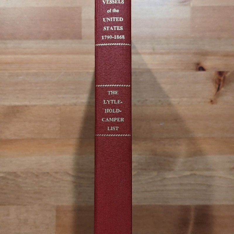 Merchant Steam Vessels of The United States 1790 - 1868