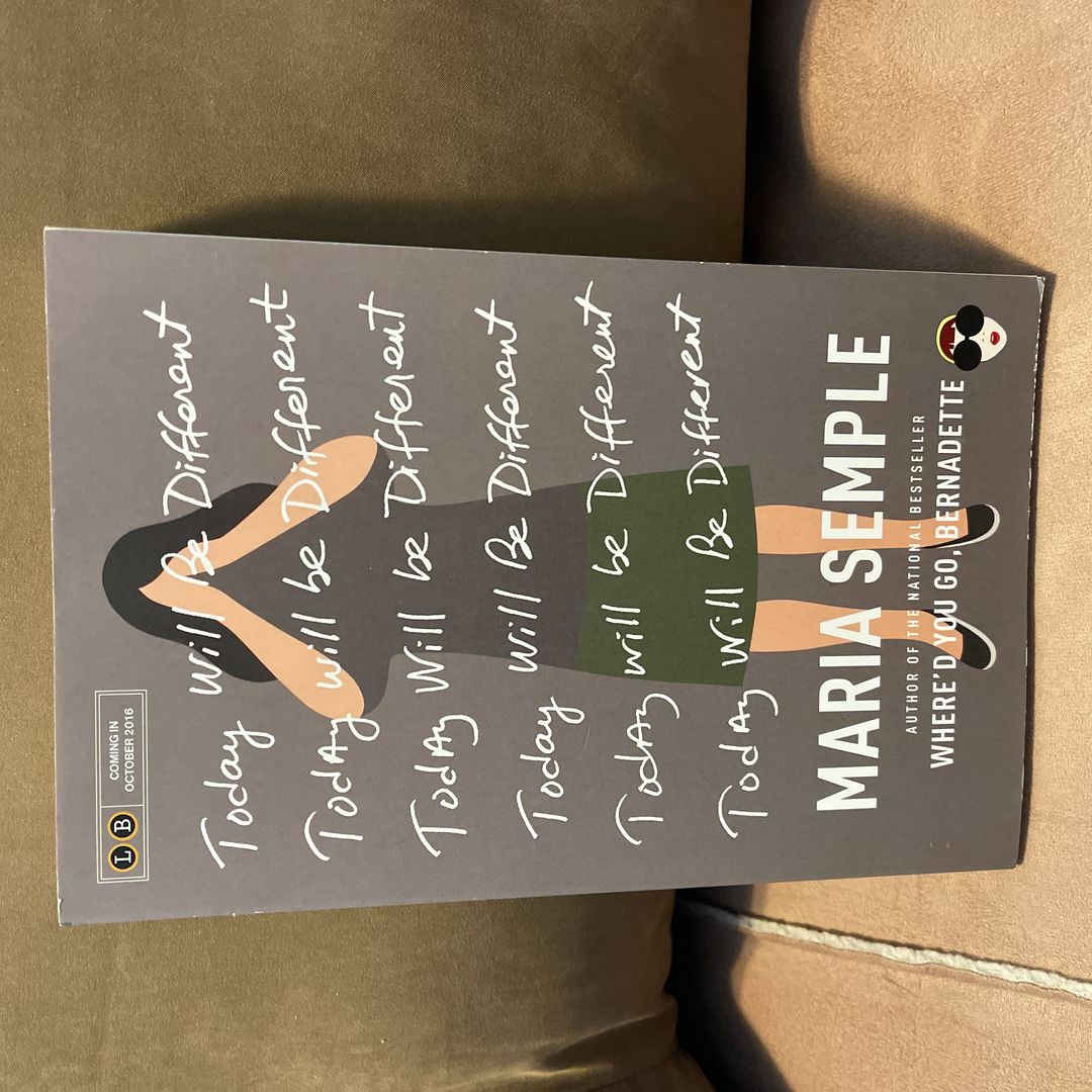 Today Will Be Different