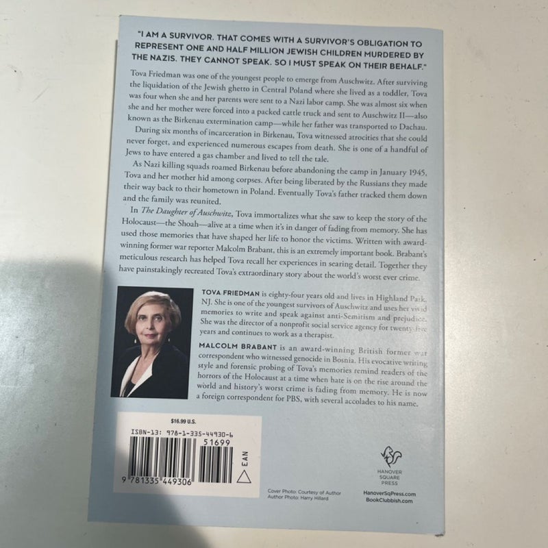 The Daughter of Auschwitz