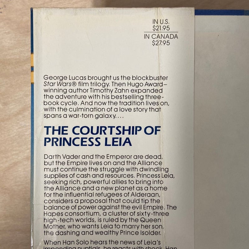 Star Wars The Courtship of Princess Leia (first edition first printing)