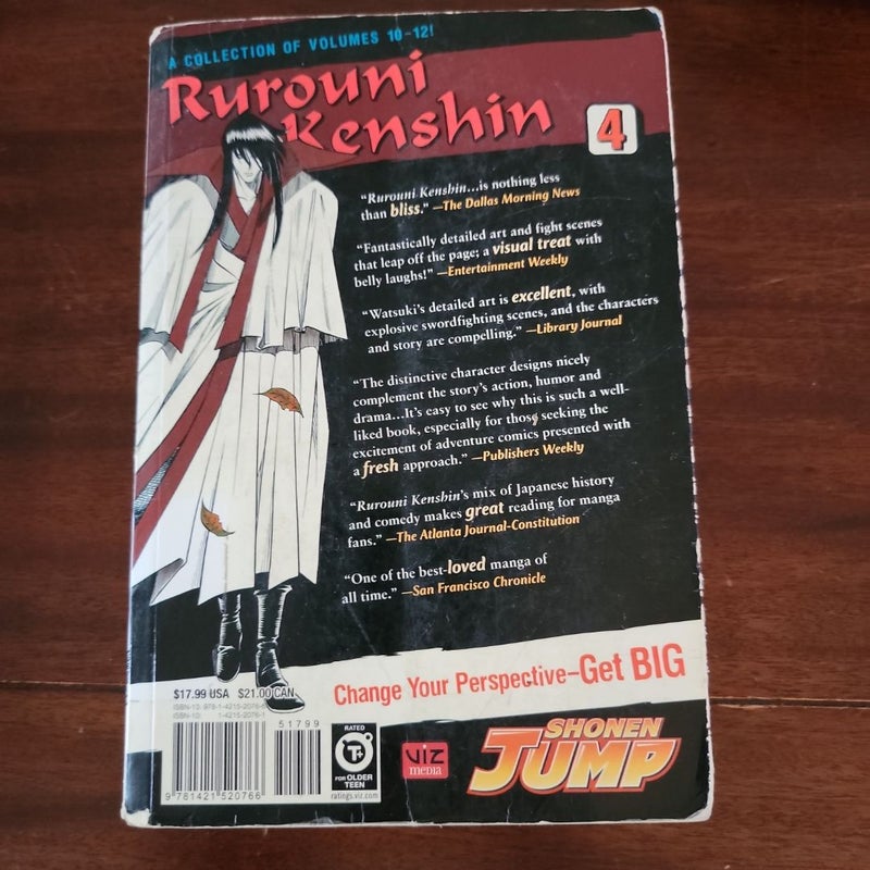 Rurouni Kenshin (VIZBIG Edition), Vol. 4