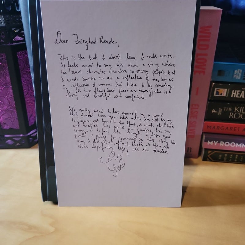 Sing Me To Sleep (Fairyloot) Signed!