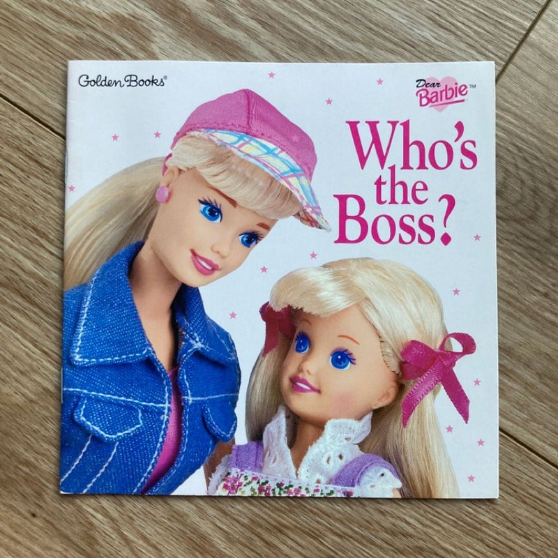 Bundle of (9) Barbie Books Golden Books 1990s