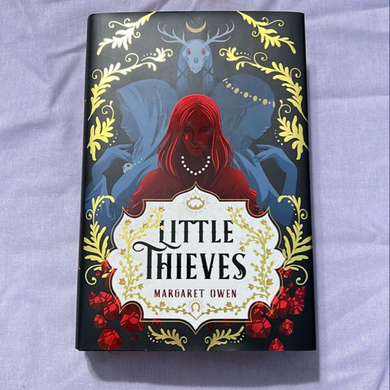 Little Thieves- UK Special Edition (signed bookplate and stenciled edges) 