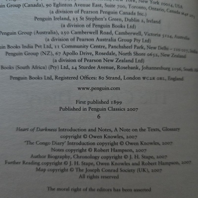 Heart of Darkness and the Congo Diary