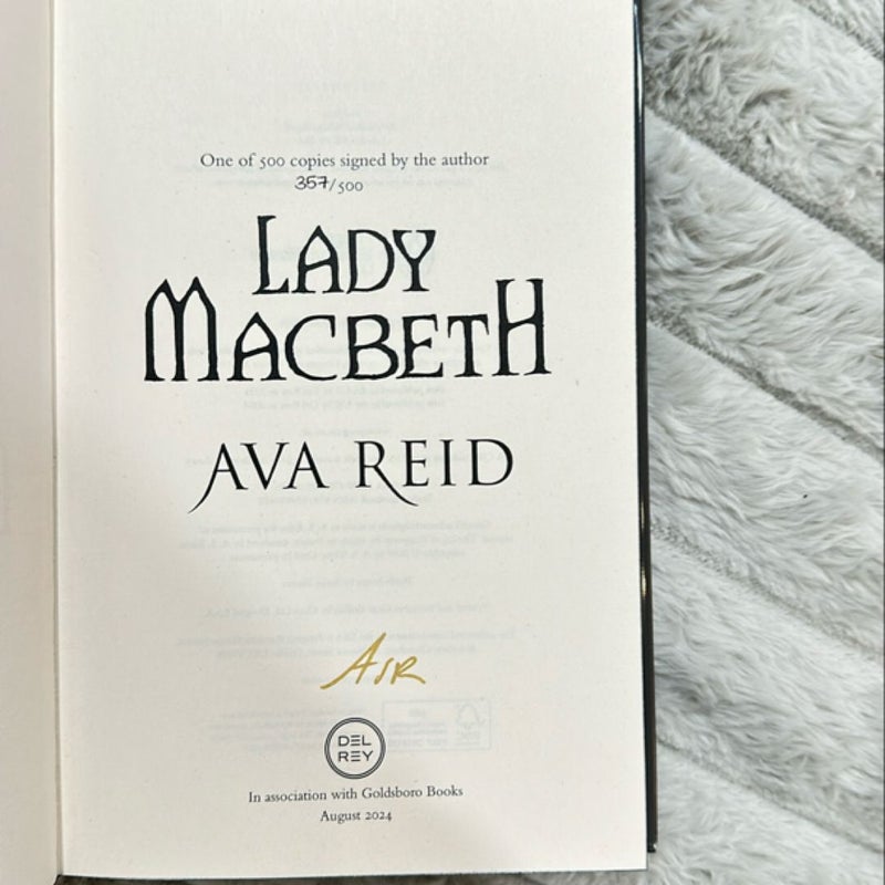 Lady Macbeth (SIGNED and Numbered)