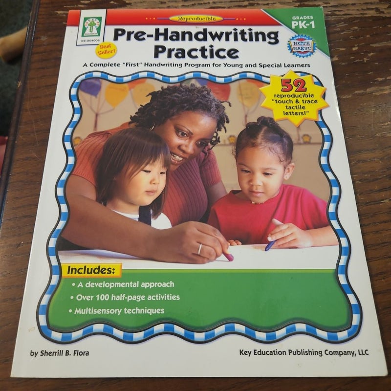 Pre-Handwriting Practice, Grades Pk - 1