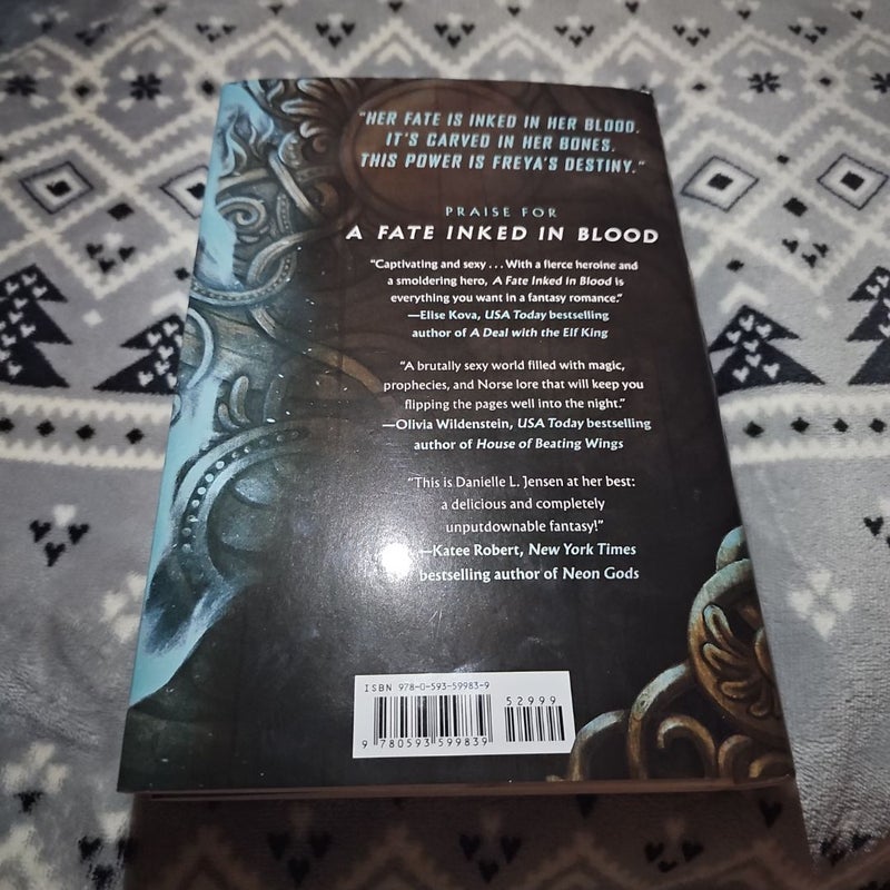 A Fate Inked in Blood Library Copy