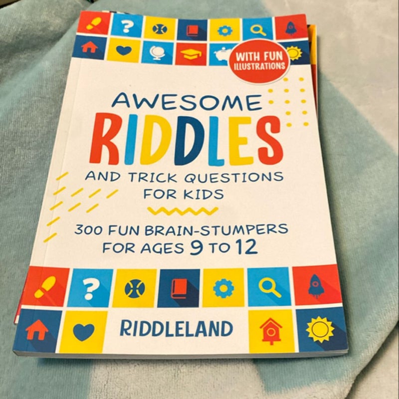 children’s riddle book bundle