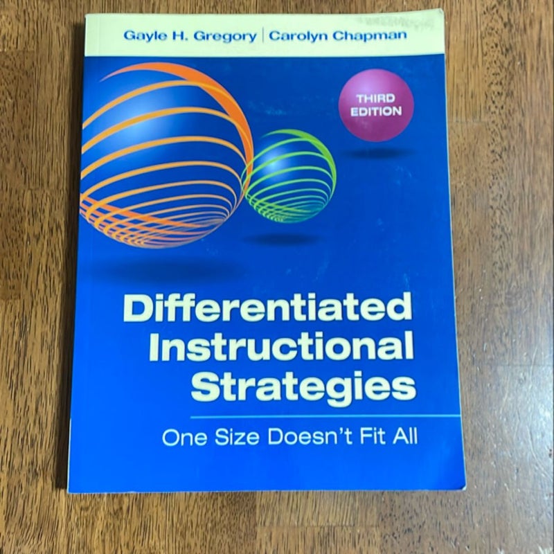 Differentiated Instructional Strategies