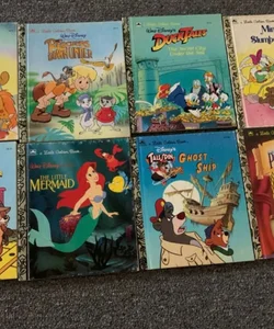 Little golden books Disney variety set of 8 