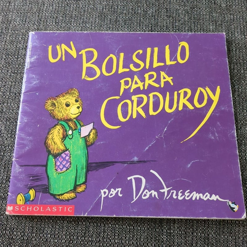 Un Bolsillo Para Corduroy