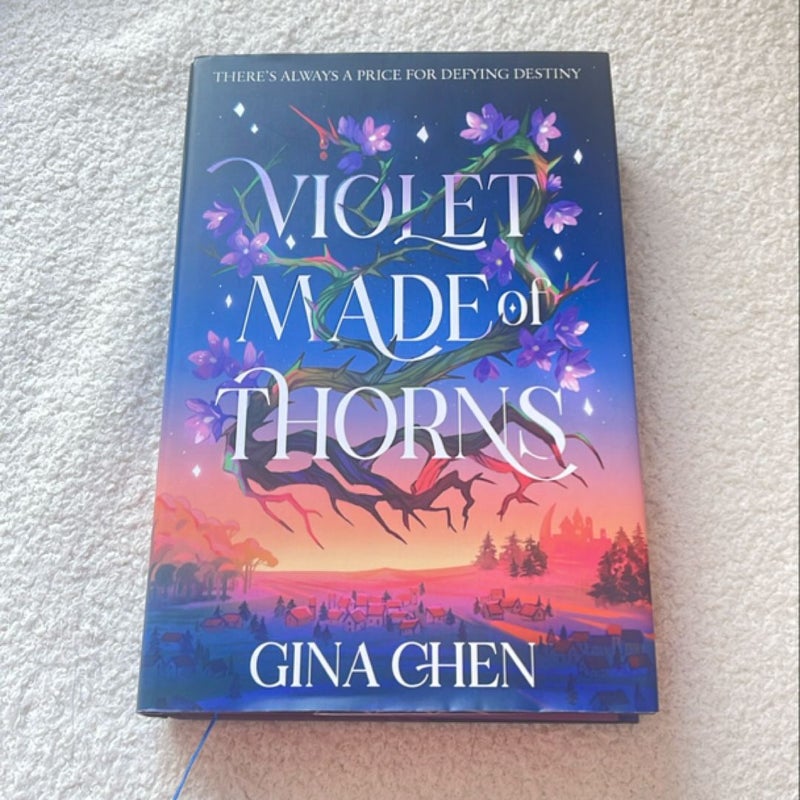 EXCLUSIVE FAIRYLOOT SIGNED EDITION Violet Made of Thorns