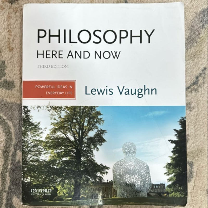 Philosophy Here and Now