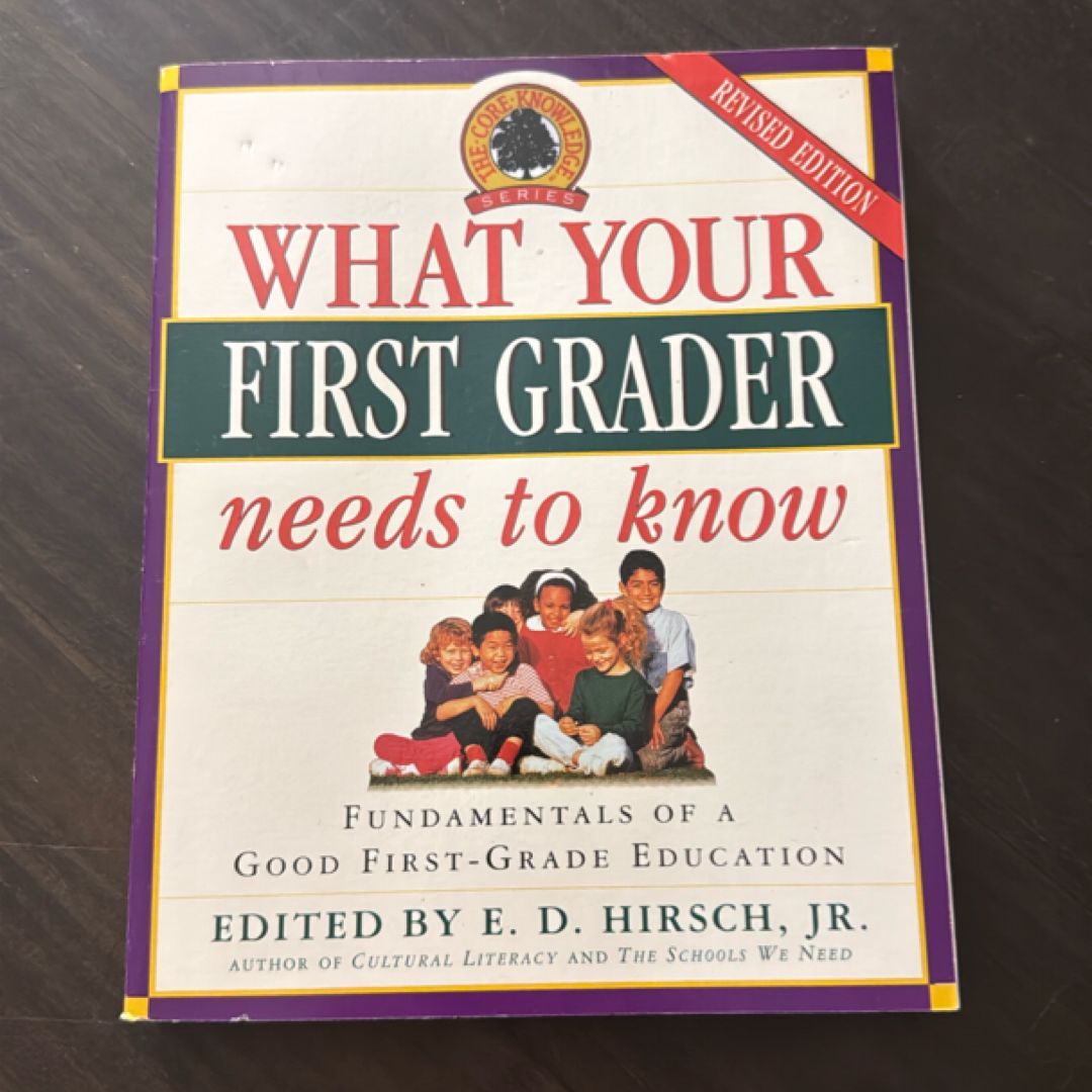 What Your First Grader Needs to Know