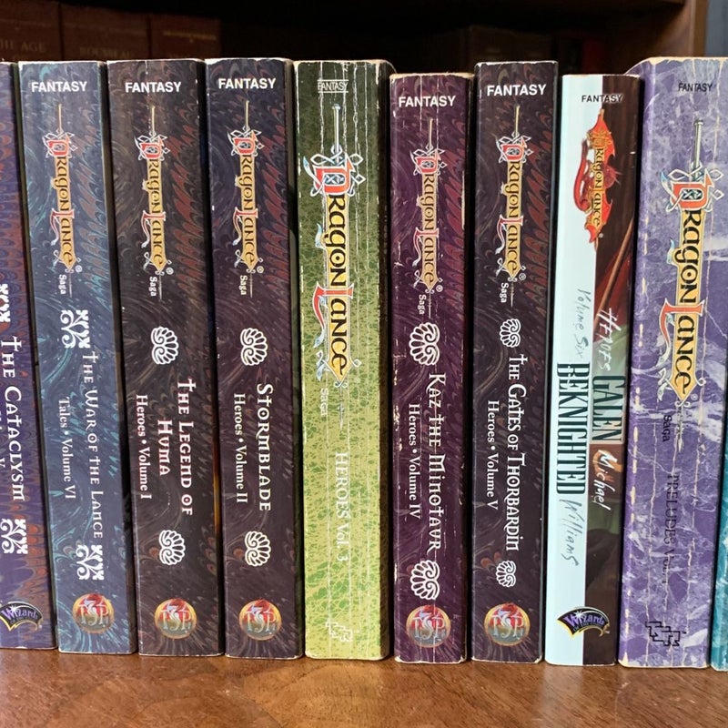 DragonLance: Complete Tales 1-6, Heroes 1-6, and Preludes 1-6, 18 Book Collection