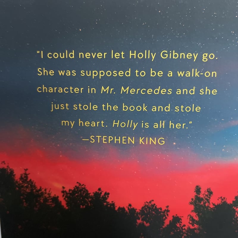 Holly By Stephen King – Hardcover 2023, Good Condition Thriller/Horror Novel