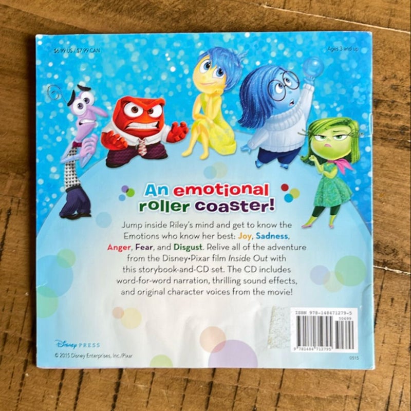 Inside Out Read-Along Storybook and CD