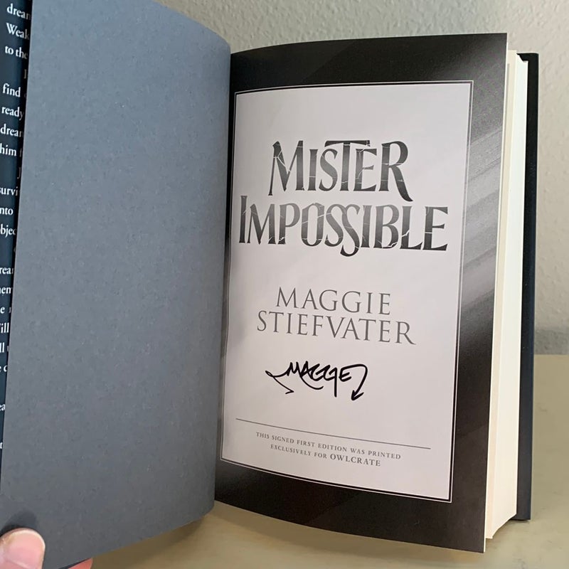 Mister Impossible (SIGNED OWLCRATE EDITION)