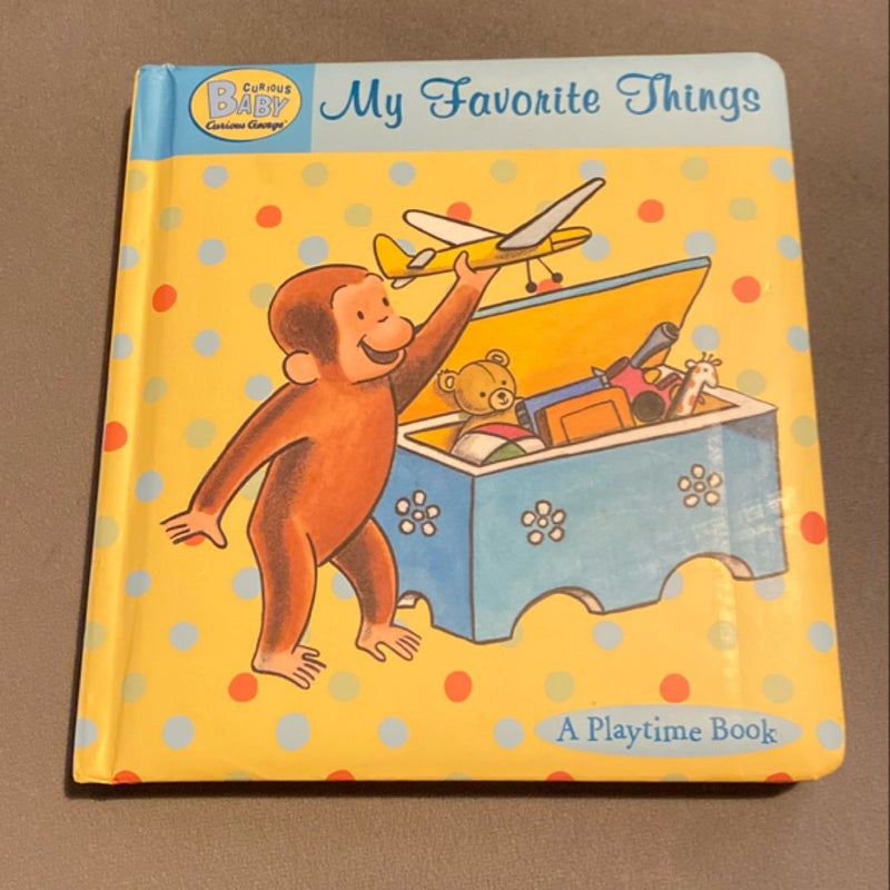Curious Baby: My Favorite Things Padded Board Book