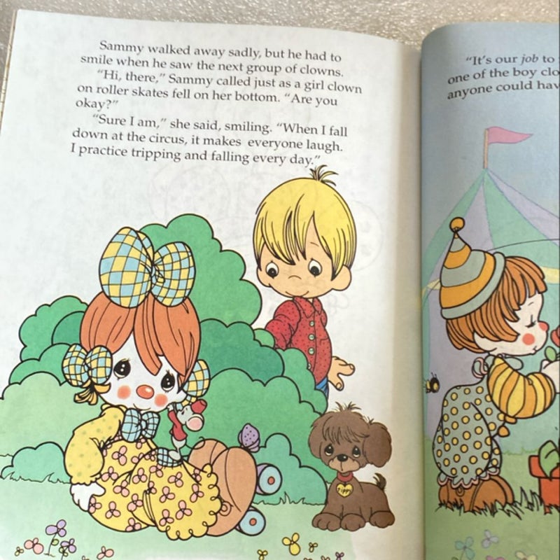 A Little Golden Book Precious Moments "Put on a Happy Face"