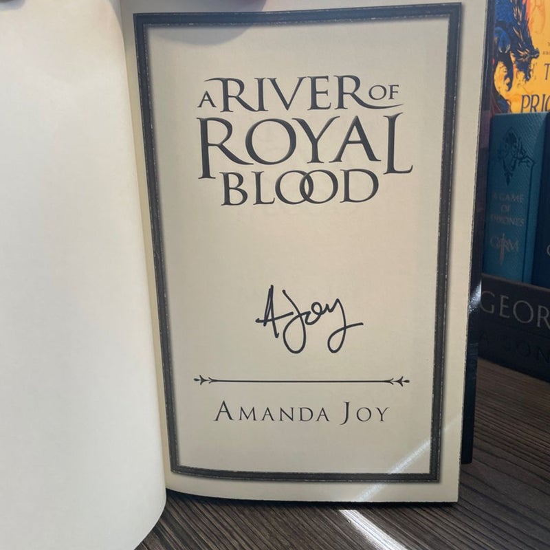 A River of Royal Blood Signed Fairyloot