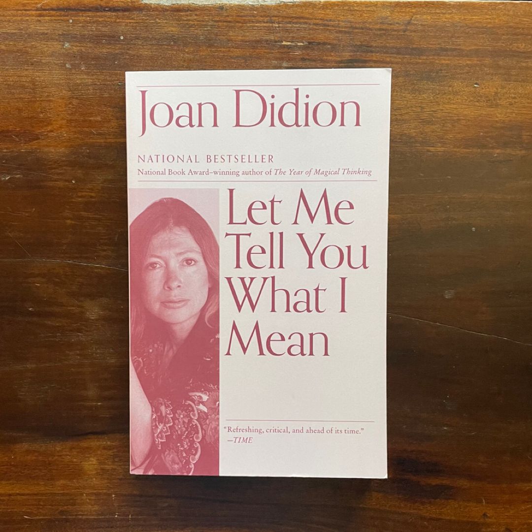 Let Me Tell You What I Mean