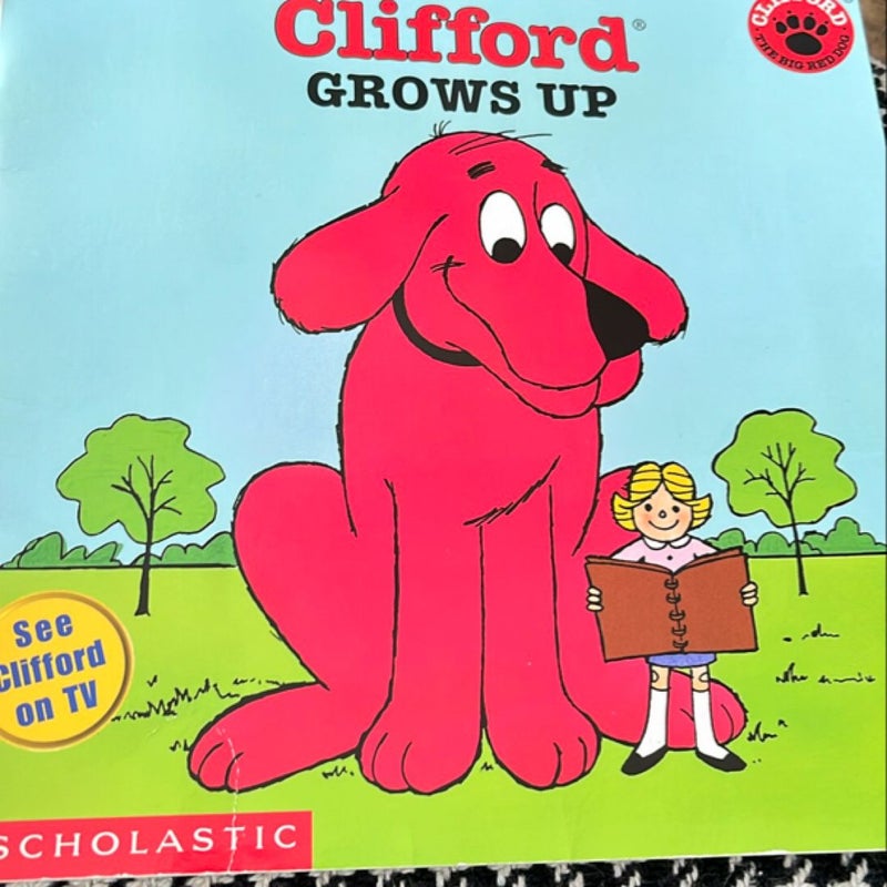 Clifford bundle: Clifford and the Grouchy Neighbors; Clifford the Small Red Puppy; Clifford Grows Up; Clifford Gets a Job