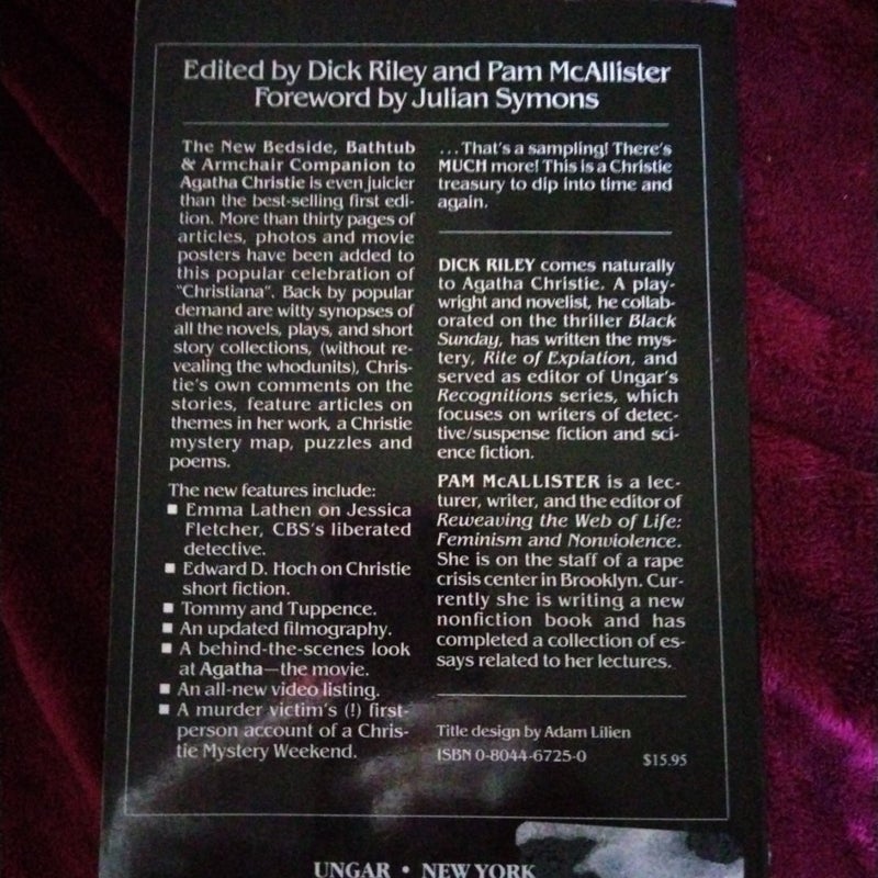 The Bedside, Bathtub, & Armchair Companion to Agatha Christie 