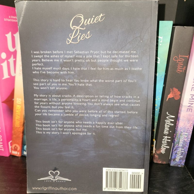 Quiet Lies *SIGNED*