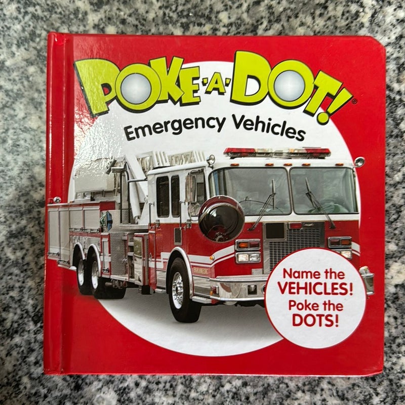 Melissa & Doug - Poke-A- Dot - Emergency Vehicles