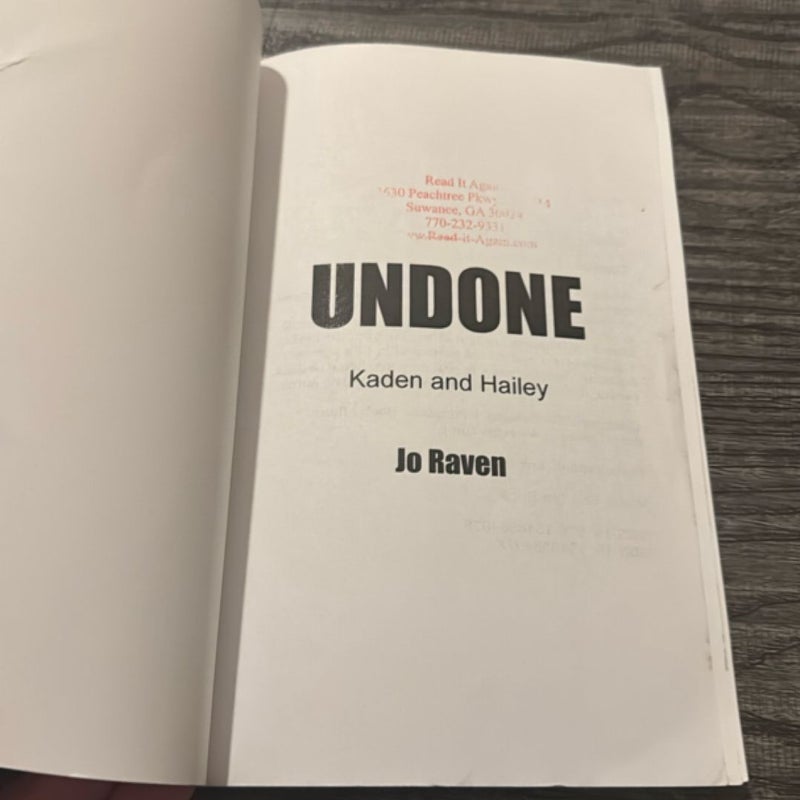 Undone