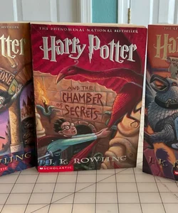 Harry Potter Soft Cover Bundle Books 1, 2, 3