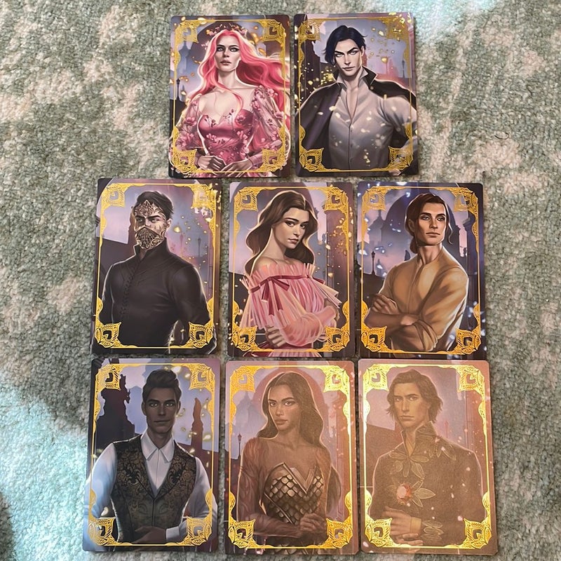 Once Upon A Broken Heart Character Cards